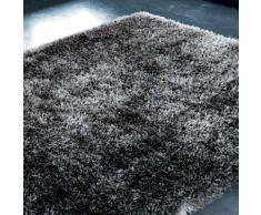Tapis à poils longs en tissu anthracite 200 x 300 cm POLAIRE