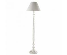 Lampadaire en bois blanc EMMELINE