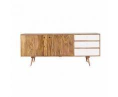Buffet enfilade vintage en bois de sheesham L 177 cm Andersen
