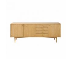 Buffet enfilade 3 portes 4 tiroirs Elwood