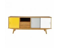 Buffet enfilade vintage 3 portes 2 tiroirs Paulette