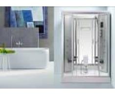 items-france DUO HAMMAM - Cabine de douche hydromassante hammam 2 personnes 140x...