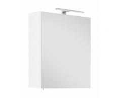 Armoire de toilette Série VIVA 60 blanc incl. lampe LED