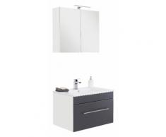 Ensemble de meuble de salle de bain VIVA 75 (2 Pièces) anthracite satiné