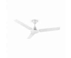 Klarstein Spin Doctor Ventilateur plafond 122cm 55W 3 hélices acier - blanc