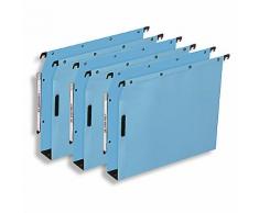 Dossiers suspendus ELBA Velcro Bleu - 25 Unités