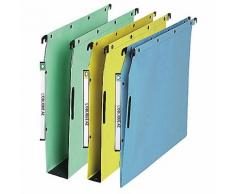 Dossiers suspendus pour armoires ELBA Professional Velcro Bleu - 25 Unités