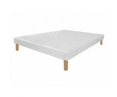 Sommier tapissier 14 lattes recouvertes eco 90x190