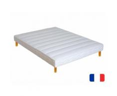 Sommier tapissier à lattes multiplis mistral 90x190