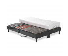 Alinéa Ensemble de relaxation matelas latex et sommier ALINEA 50cm (2x90x200c