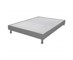 Alinéa Sommier tapissier gris 3D GB ALINEA 15cm (140x200cm)