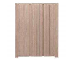 Alinéa Armoire effet chêne 3 portes battantes