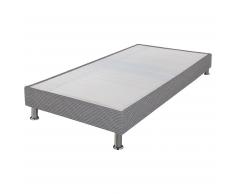 Alinéa Sommier tapissier gris 3D GB ALINEA 15cm (90x200cm)