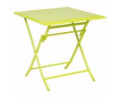 Table de balcon pliante carrée Azua Granny Jardin