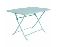 Table de balcon pliante rectangulaire Greensboro Mint Jardin