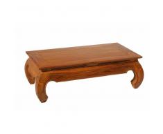 Table basse design OPIUM 110x60cm en Teck