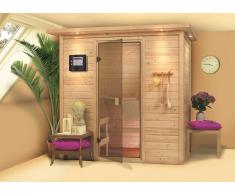 Sauna bois massif 38 mm Ronja - PNP
