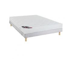Matelas Priam DUNLOPILLO et sommier tapissier CLASSIC, 90 x 190 cm