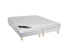 Matelas Blosom DUNLOPILLO et sommier tapissier CLASSIC, 2 x 80 x 200 cm