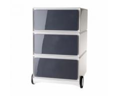 caisson easybox 3 tiroirs anthracite,