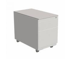 caisson mobile comb nb tir.:2 col.:gris clair,