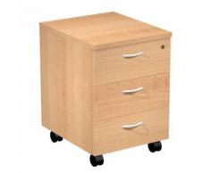 presto-caisson 3 tiroirs hetre,
