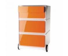 caisson easybox 4 tiroirs orange,