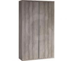 Armoire à 2 portes battantes Coloris Mara