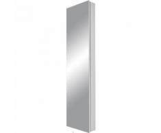 Armoire range-chaussures pivotante, porte + miroir intégral, Germania