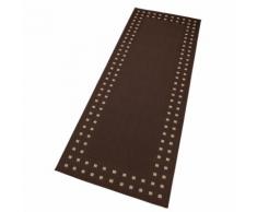 Tapis rectangulaire de couloir effet sisal en velours my home