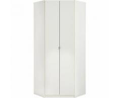 Armoire penderie d'angle 2 portes