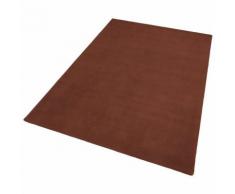 Tapis rectangulaire ou carré en pure laine vierge unie Theko