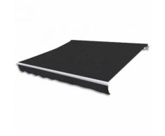 vidaXL Auvent rétractable Anthracite 4 x 3 m