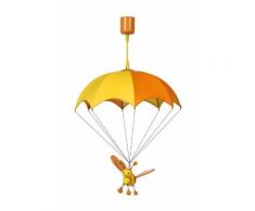 Lustre enfant 1 L orange et jaune Lucide bee Orange 774520153