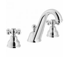 Mélangeur lavabo 3 trous nobili grazia GRC50011/1CR | chrome