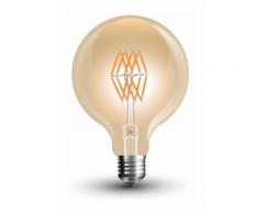 Ampoule E27 globe G95 filament LED 8W (65W) Blanc Chaud (2200K) | Blanc Chaud (2200K) - V-TAC