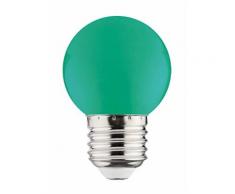 Ampoule LED globe vert 1W (Eq. 8W) E27 - HOROZ ELECTRIC