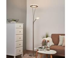 Lampadaire à éclairage indirect LED Janelle liseuse Luminaire.fr moderne - LAMPENWELT