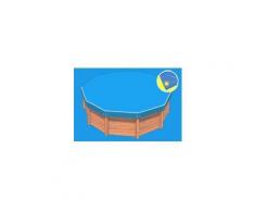 Bâche hiver Eco bleue compatible piscine Sunbay Cadiz - PISCINEO
