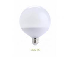 Ampoule E27 15W (eq. 100W) Globe G120 LED Ecolux | Blanc Chaud (3000K)
