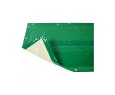 Bâche hiver Luxe verte compatible piscine Tropic Hexa 410 - PISCINEO