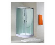 Cabine de douche arrondie Ibiza, 90 x 90 cm - Schulte