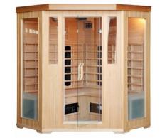 CABINE SAUNA LUXE INFRAROUGE 3/4 PLACES - CONCEPT-USINE