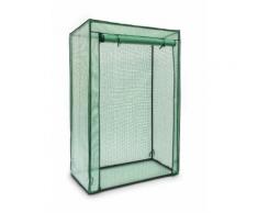 Serre de jardin métal et PE 150 x 100 x 50 cm jardinage plante - HELLOSHOP26