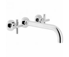 Mélangeur lavabo encastré 3 trous Nobili spring SP57198CR