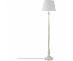 Lampadaire en bois Memories - blanc - ATMOSPHERA