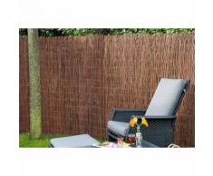 Canisse en osier naturel H2xL5m ep.5mm