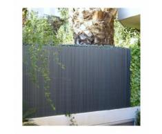 Canisse brise vue couleur gris anthracite - JET7GARDEN (Dimensions : 1,80 m x 3 m)