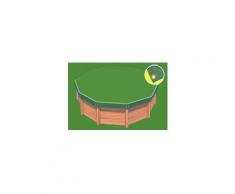 Bâche hiver Eco verte compatible piscine Ubbink Océa 510 - PISCINEO