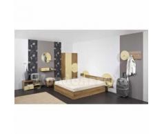 Mobilier chambre matrimoniale pour hôtel SANTORINI - j) Armoire deux portes